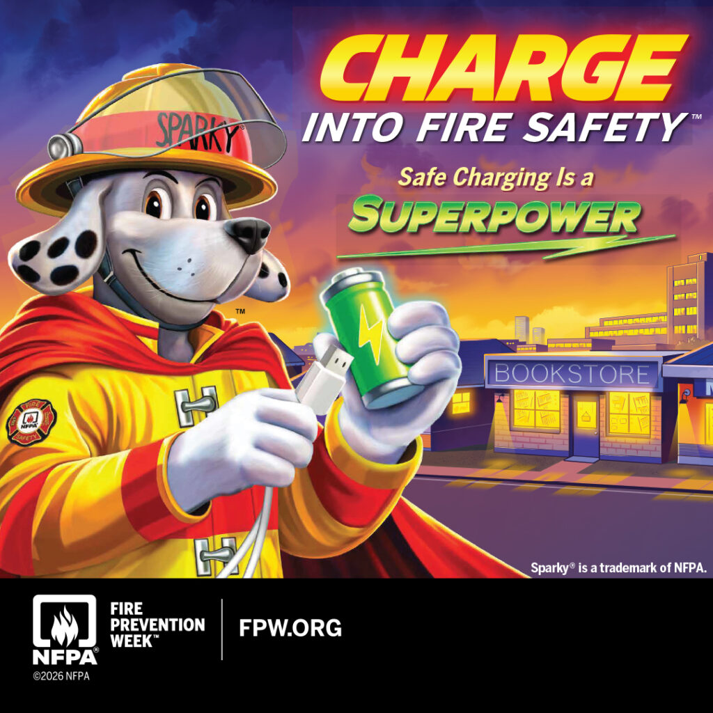 Fire Prevention Week™ is October 4–10, 2026